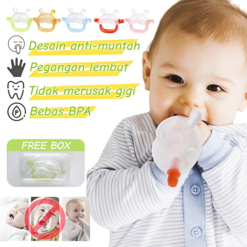 Teether Gelang Bayi Desain Anti-muntah /eether Bayi Bahan / Mainan Gerinda Gigi Bayi / Silikon Food 