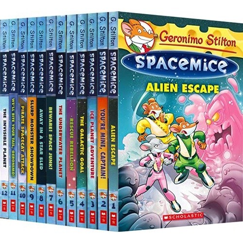 Geronimo Stilton Spacemice - 12 Book Set