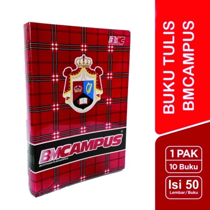 

Buku Tulis Campus Isi 50lbr (1pak isi 10pcs)