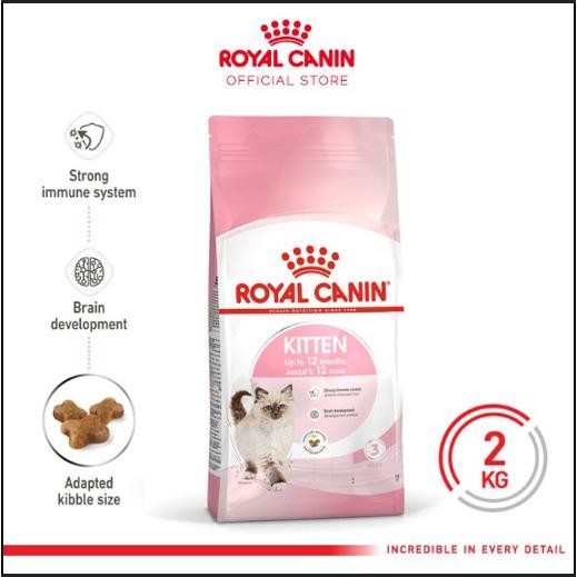 ROYAL CANIN 2nd Age Kitten Dry Cat Food 2kg/ Makanan Kucing Kitten - Anak Kucing