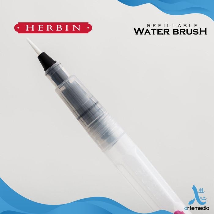 

Promo Herbin Refiabe Water Brush Pen Watercoor Boto Kosong Kuas - FINE TIP