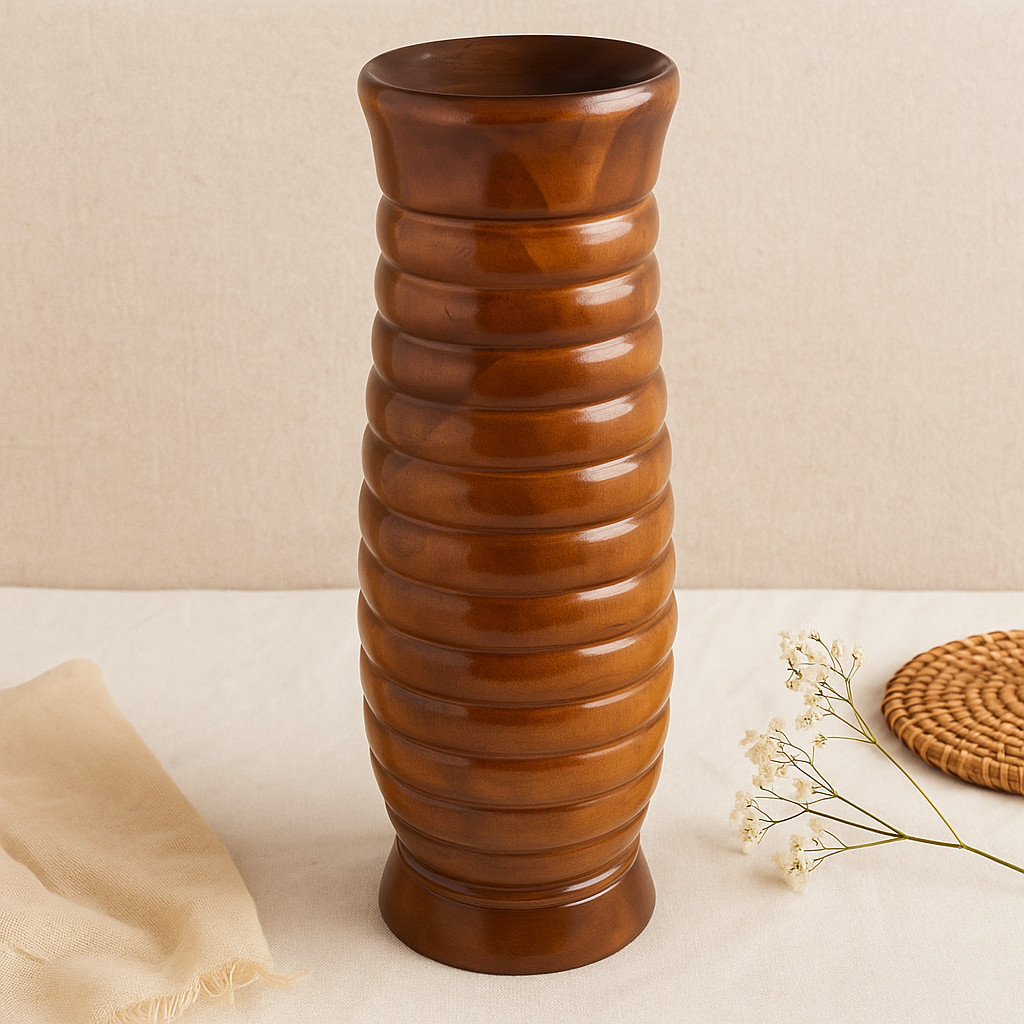 Vas ulir besar kayu jati Asli Blora