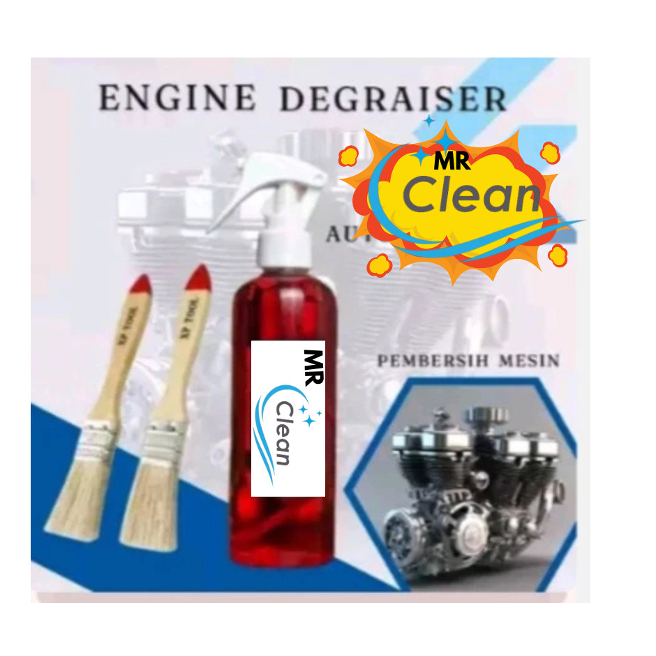 MR clean auto detailing pembersih kerak blok mesin motor mobil magic cleaner pembersih serbaguna  i