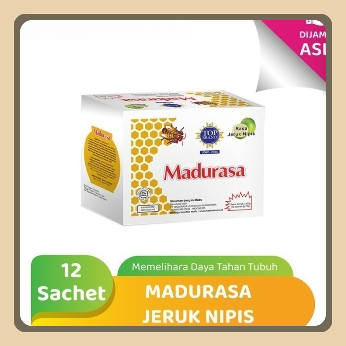 

Madurasa Jeruk Nipis Memelihara Daya Tahan Tubuh (12 Sachet)