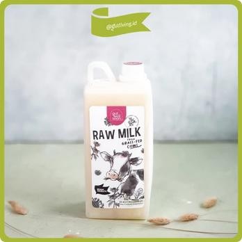 

Susu Segar dan Kefir Sapi Grassfed Raw Cow Goat Kambing Pemakan Hijauan Gut Well Soon - Raw Cow