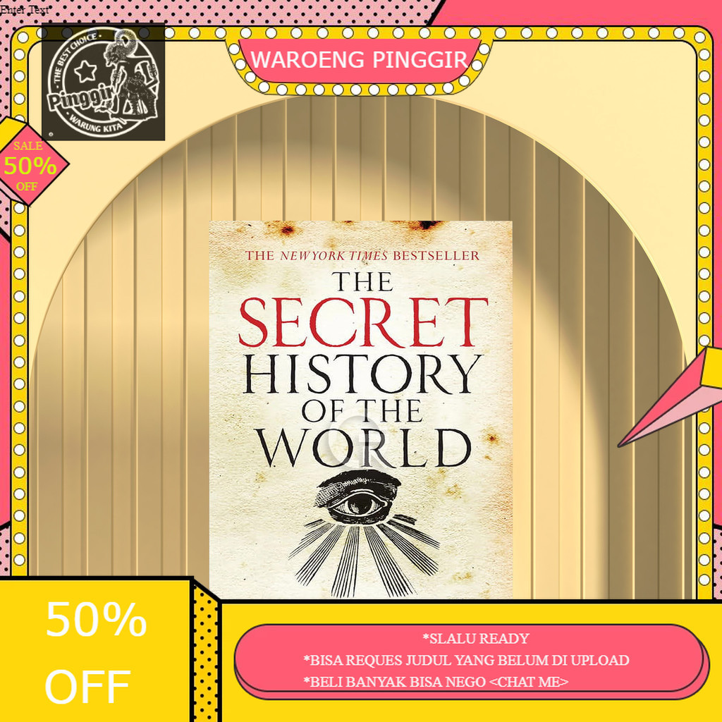 Book Buku The Secret History of the World by Mark Booth