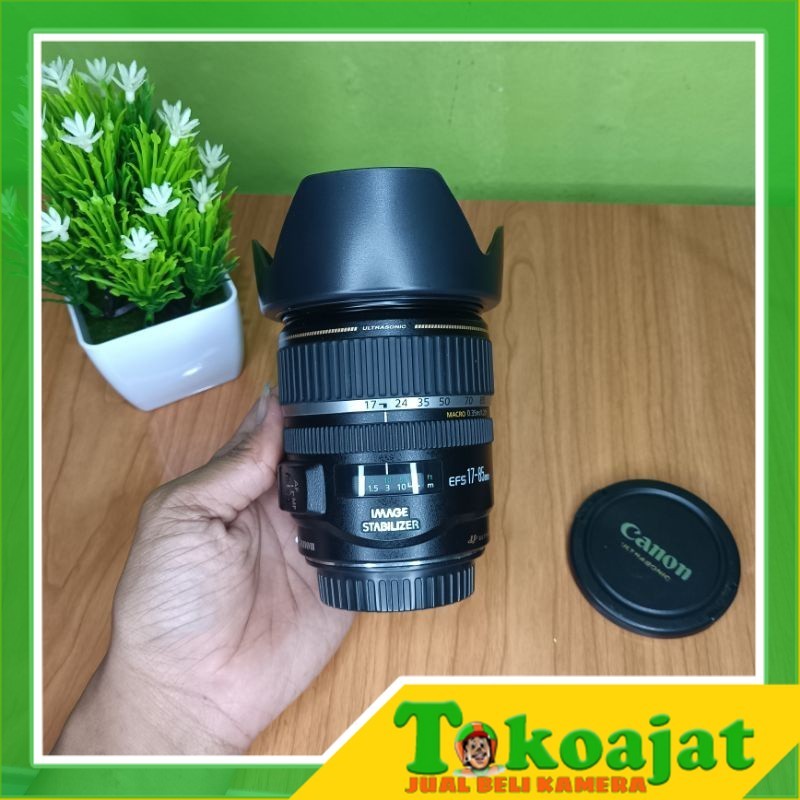 LENSA CANON 17-85MM IS USM LENSA WIDE DAN MACRO