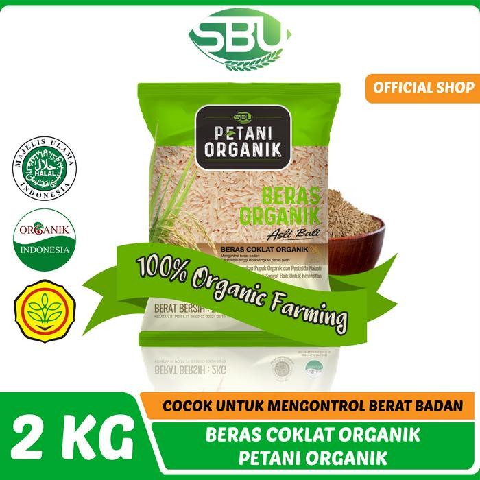 

Beras Coklat Petani Organik 2kg / Cocok Untuk Mengontrol Berat Badan
