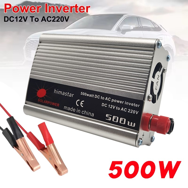 Power Inverter 500/6000 Watt Power Inverter DC Ke AC Aki listrik Serbaguna Daya Besaar 500W Universa
