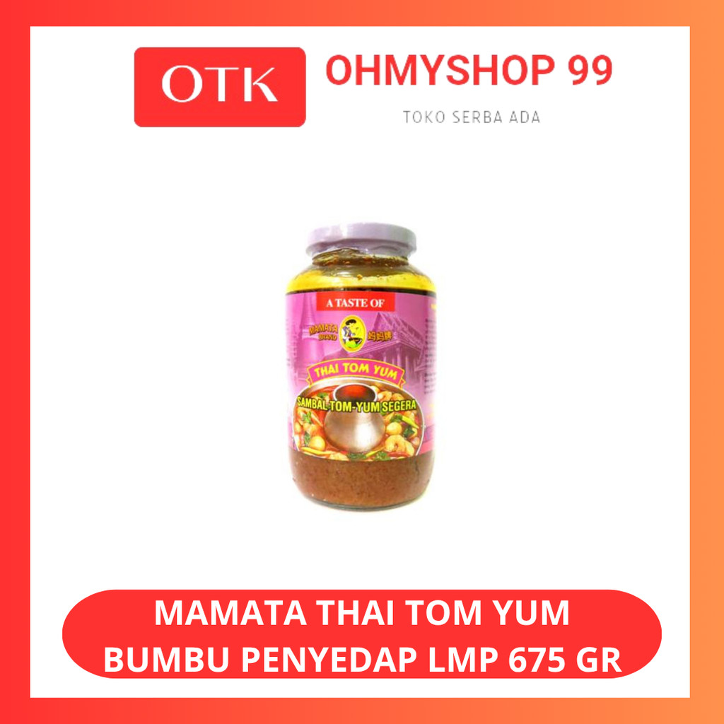 

Mamata Thai Tom Yam Bumbu Penyedap Lmp 675gr