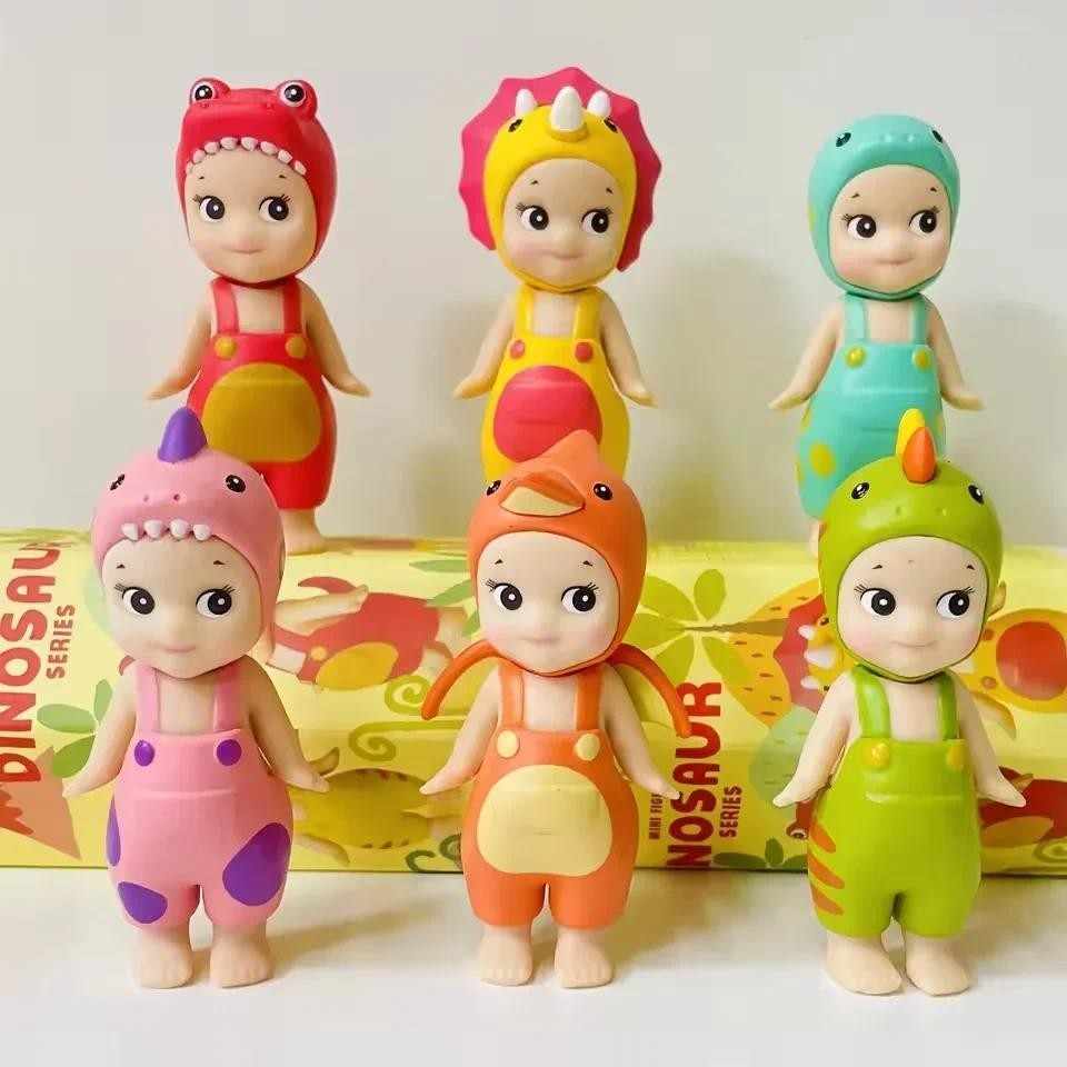 Sonny Angel Blind Box Dinosaur Series Anime Figures Ornaments Seoul Strawberry Dolls Fans Children C