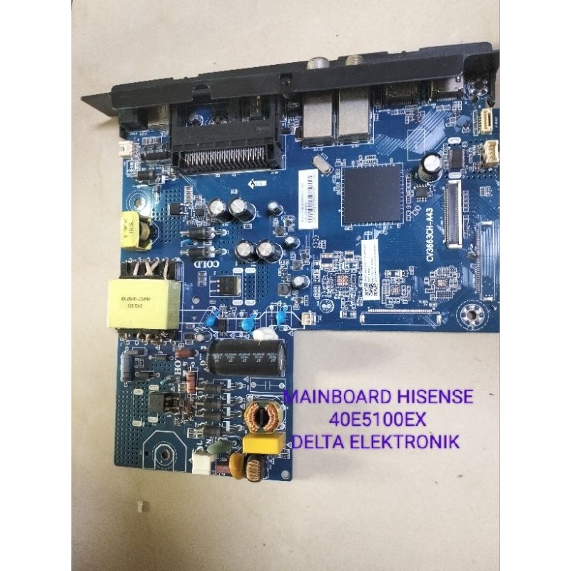SPAREPART Mainboard TV LED HISENSE Digital 40E5100EX