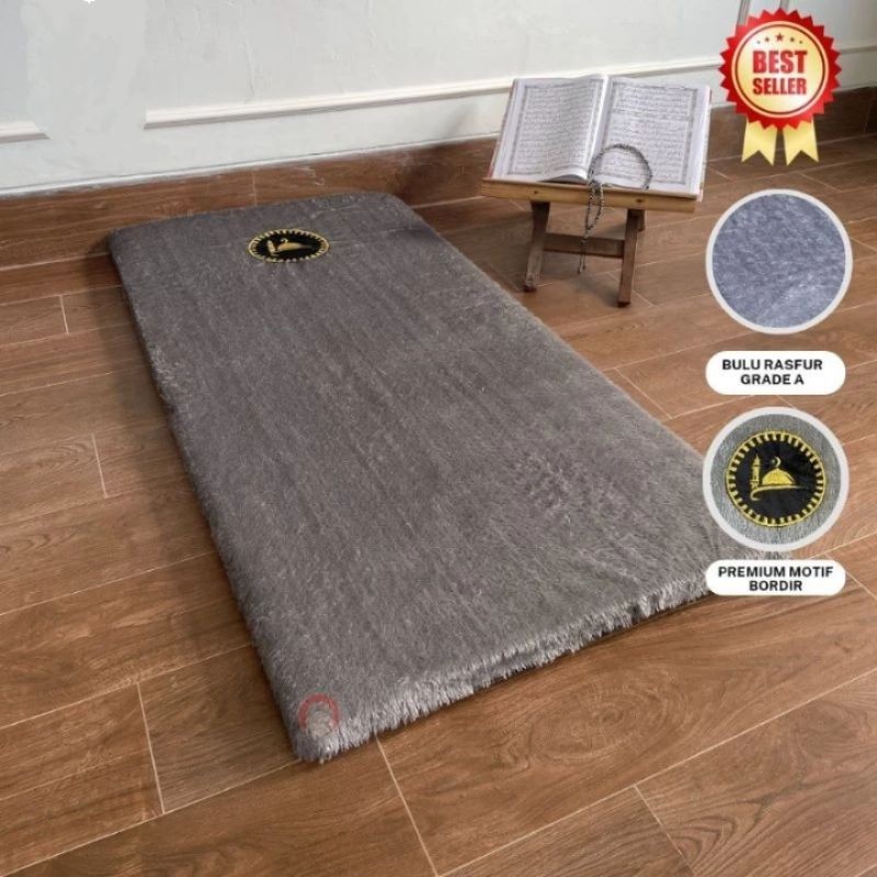 Sajadah Bulu Rasfur Dewasa Empuk Dan Nyaman Tebal 5 Cm