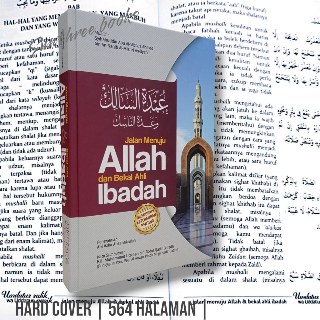 

[ Original | Promo | Grosir | Murah ] Terjemah Umdatus Salik Wa Uddatun Nasik Jalan Menuju Allah Dan Bekal Ahli Ibadah