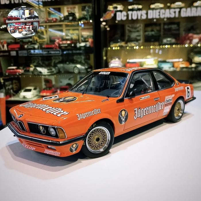 Diecast BMW 635 CSI DTM Jager no.6 Autoart  rare models