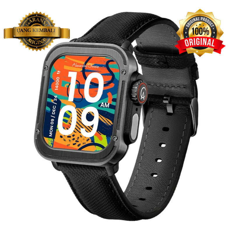 JAM TANGAN SMARTWATCH PRIA WANITA ALEXANDRE CHRISTIE AC GEN ORIGINAL GARANSI RESMI  SM MS2