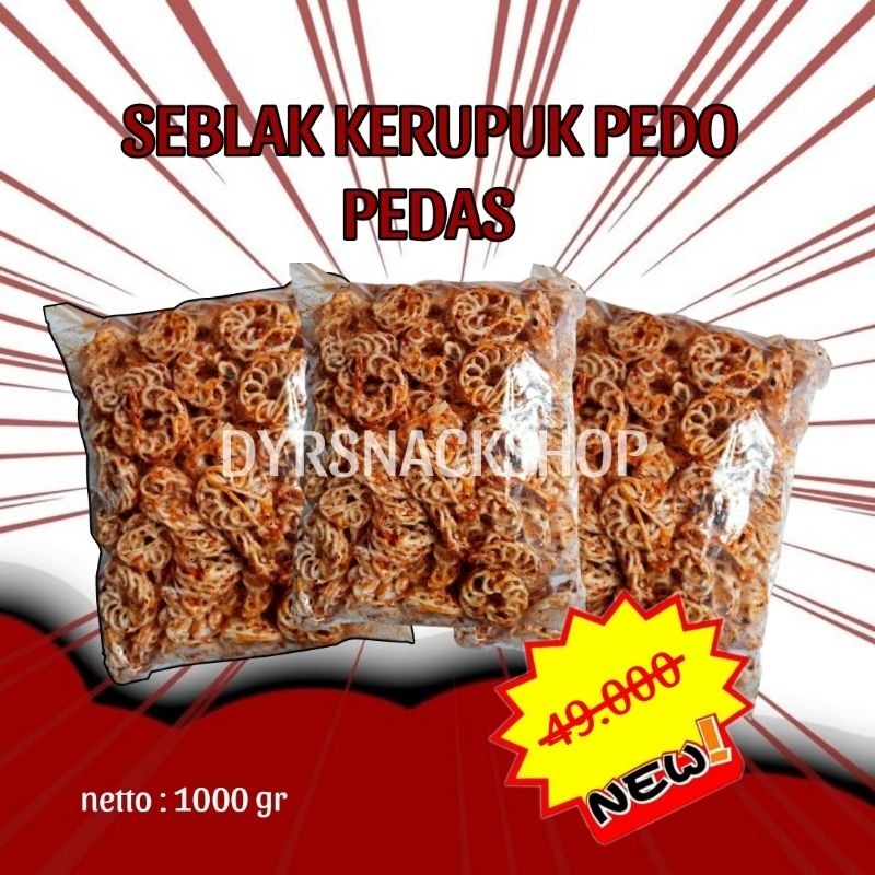 

COD - Seblak pedo pedas rasa daun jeruk berat 1kg