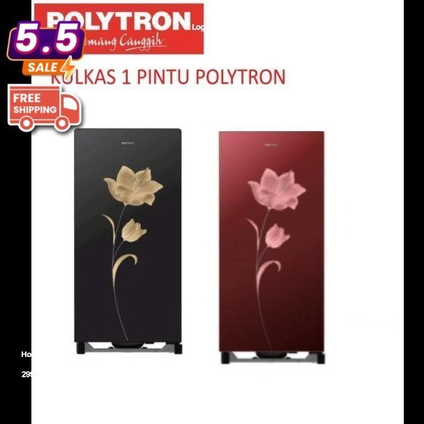 POLYTRON KULKAS 1 PINTU PR-A 18 MNR/MNX