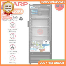 SHARP SHOWCASE 3 RAK 208 LITER SCH-210FS