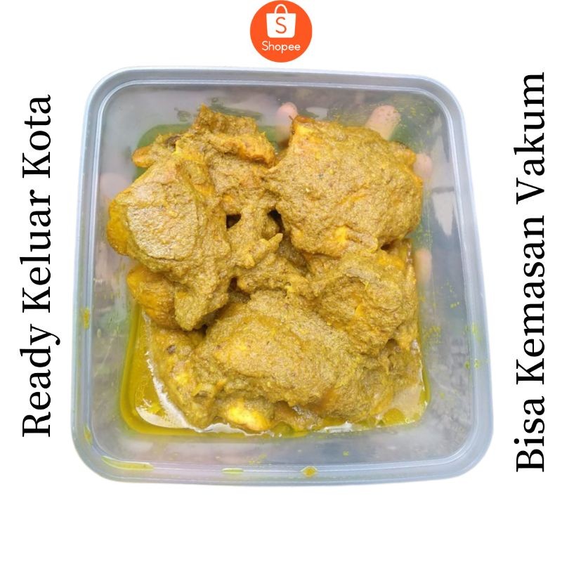 

Ayam Ungkep 10 Potong Siap Goreng Terlaris Termurah (Ayam Kuning) (Bisa Vakum) Lengkuas