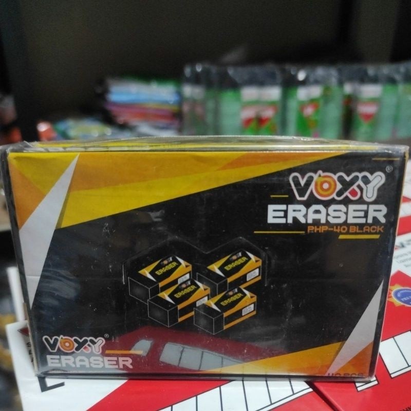 

penghapus murah pensil warna hitam per box 40 pcs