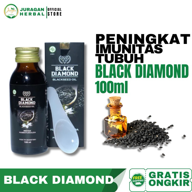 

BLACK DIAMOND BLACKSEED OIL 100ML