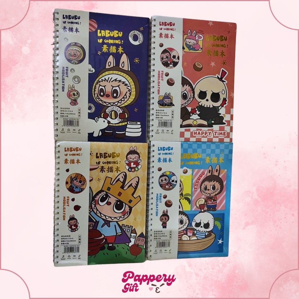 

Buku Gambar Ukuran A4 Drawing Book SKETCH BOOK LABUBU Lisa BlackPink - SE0436