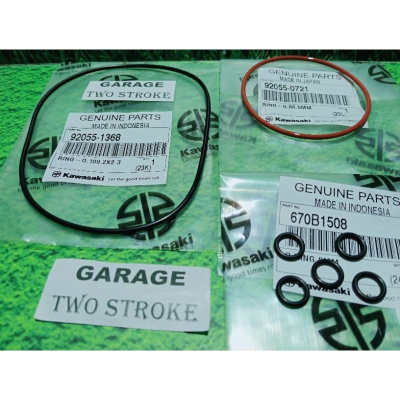 ORING HEAD KARET ORING BLOK HEAD BLOK BORING NINJA R NINJA SS NINJA RR OLD NINJA RR NEW ORIGINAL KAW