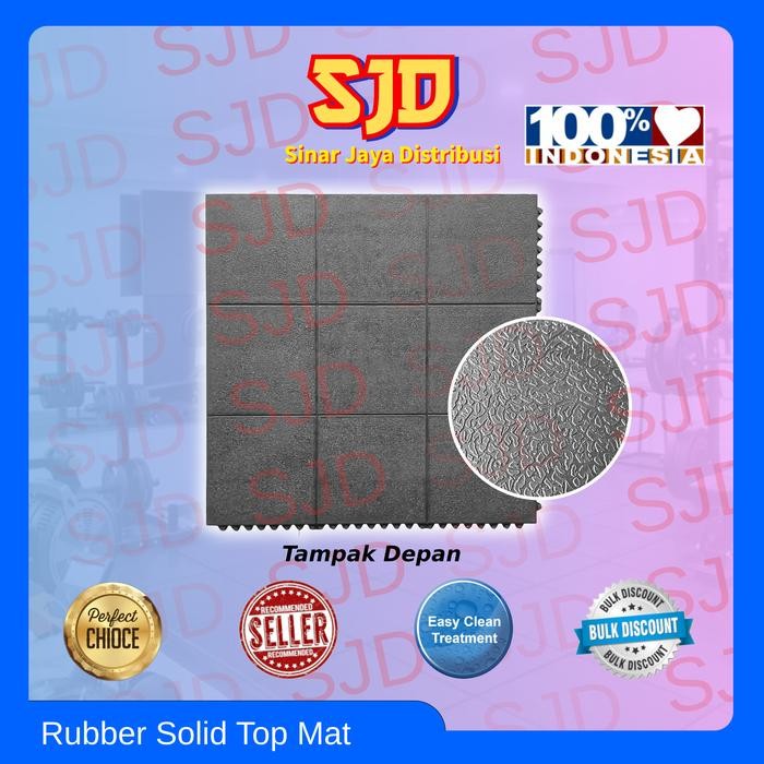 Rubber Floormat / Matras Gym Rubber Karet / Karpet Karet Lantai Fitness