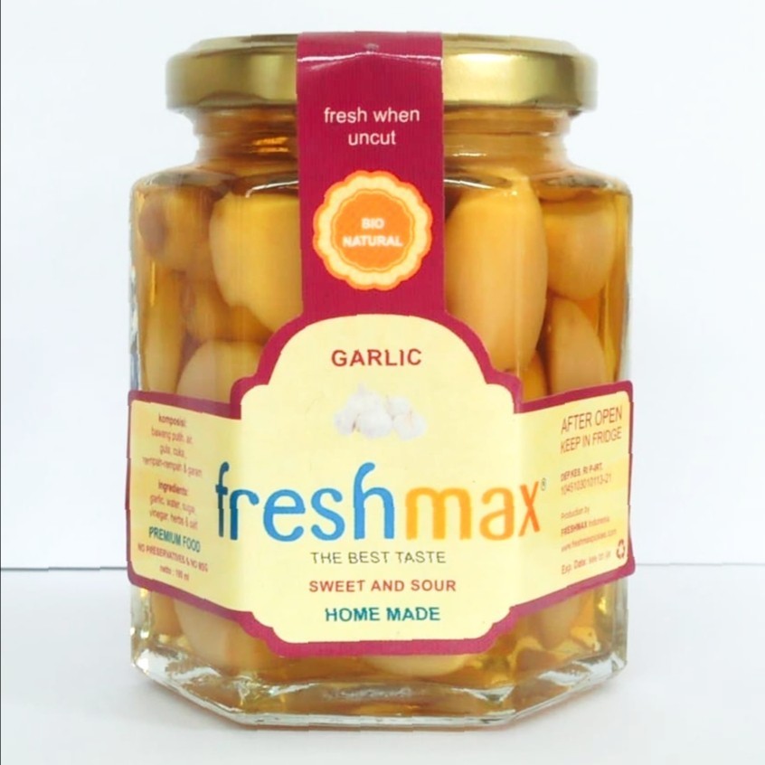 

Pickled Garlic - acar siung bawang putih