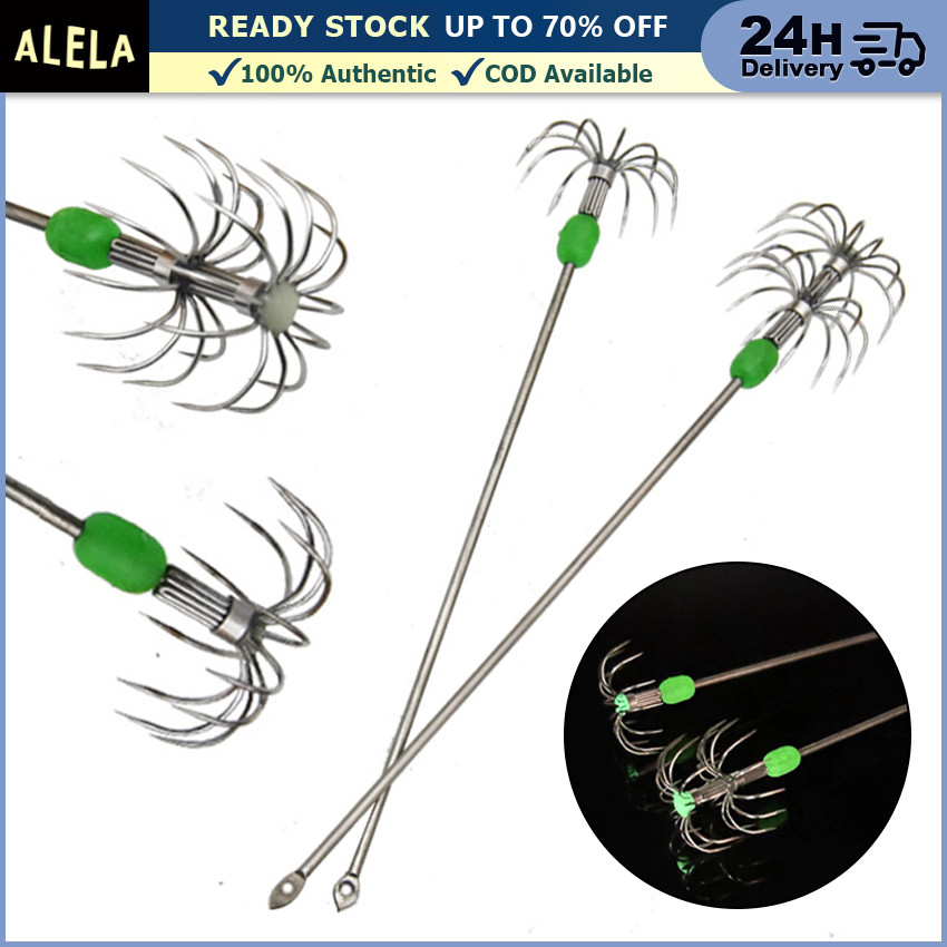 Pancing Cumi Kail Cumi Hook Cumi Kail Garong Hook Umbrella Squid 15cm