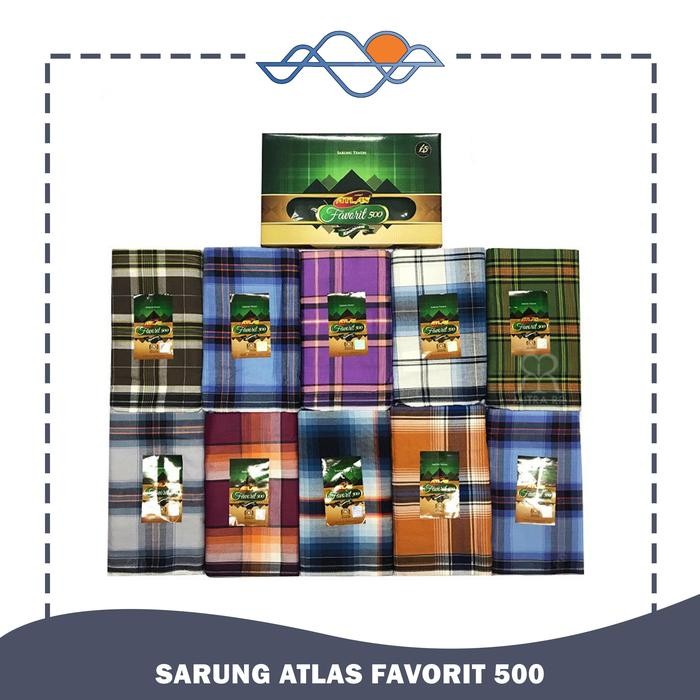 Sarung Atlas Favorite 500 10 Pcs Grosir