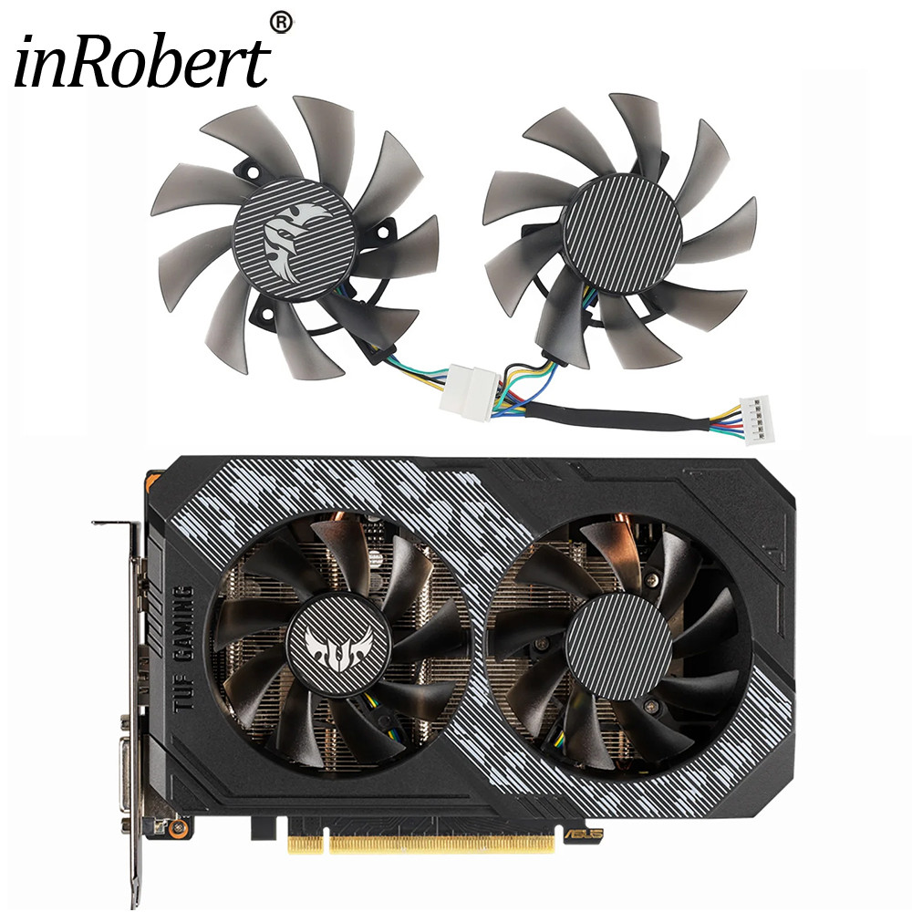 New 75mm FD8015U12S  RTX2060 GTX1660 Replacement Fan For ASUS TUF Gaming GTX 1650 1660 Super RTX 206