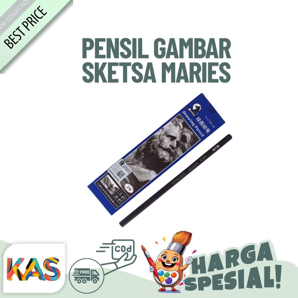 

Pensil Gambar Sketsa Maries C7401 Drawing Pencils Maries Pencil Sketsa Lukis – SATUAN
