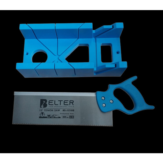 Gergaji Pigura Manual - Manual Miter Saw Box + GERGAJI 300 MMco