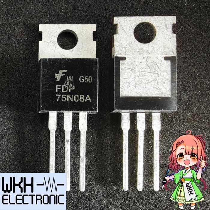 ARC99 FDP75N08A FDP 75N08A Mosfet N-Ch 75V 75A UniFET TO220