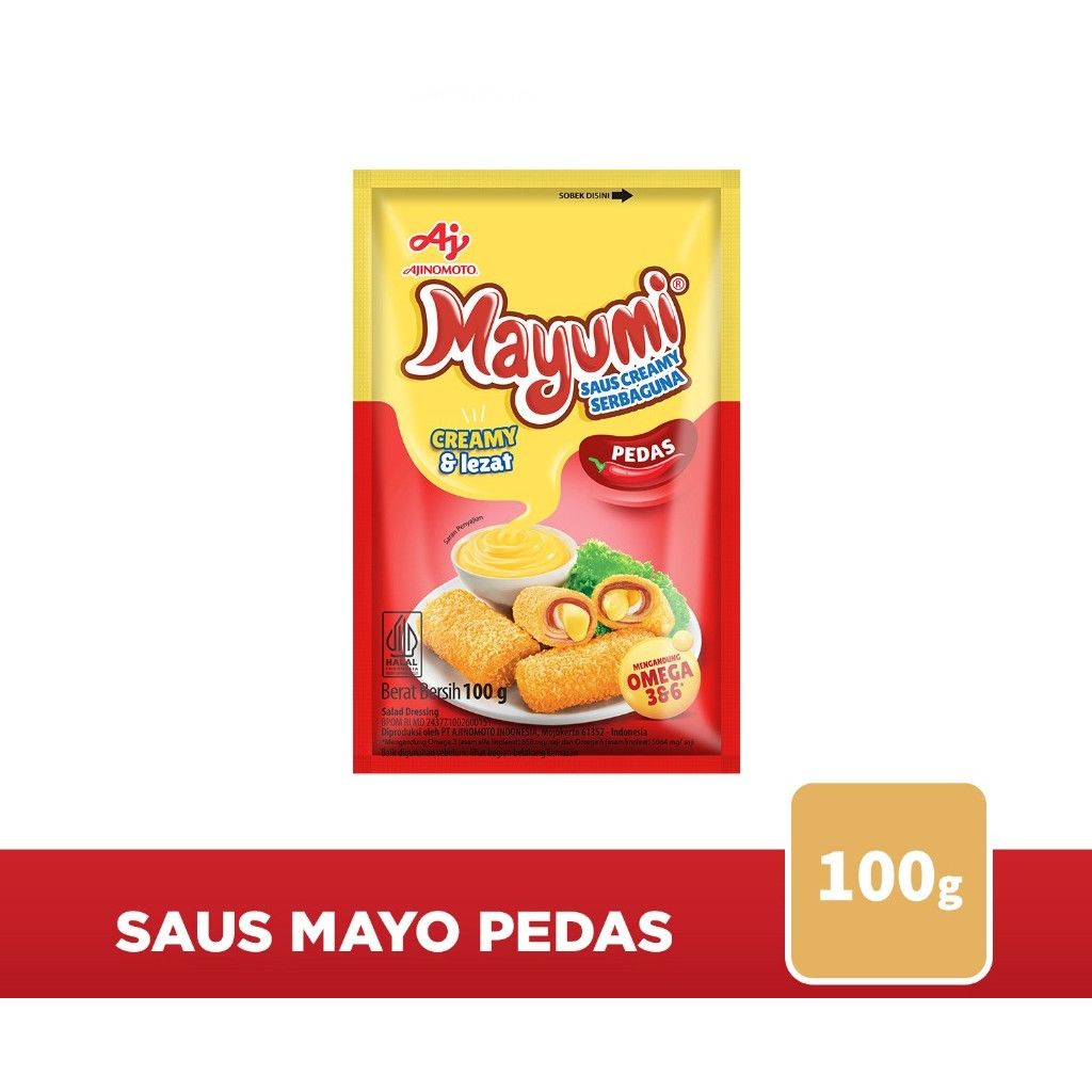 

WP - MAYUMI Mayonaise Saus Mayo Pedas 100g