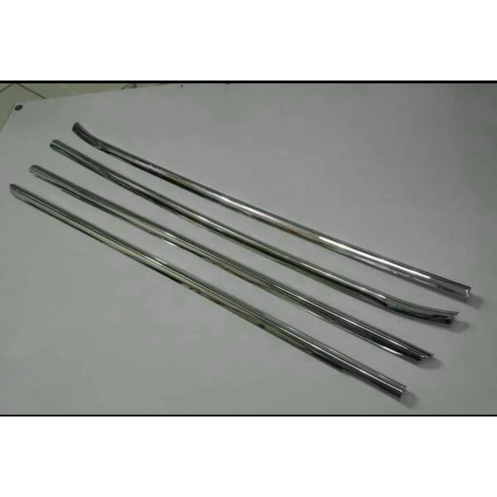 list lis kaca samping PELIPIT PINTU honda HRV HR-V CHROME PLASTIK tempel LIS KACA CHROME MOBIL HRV