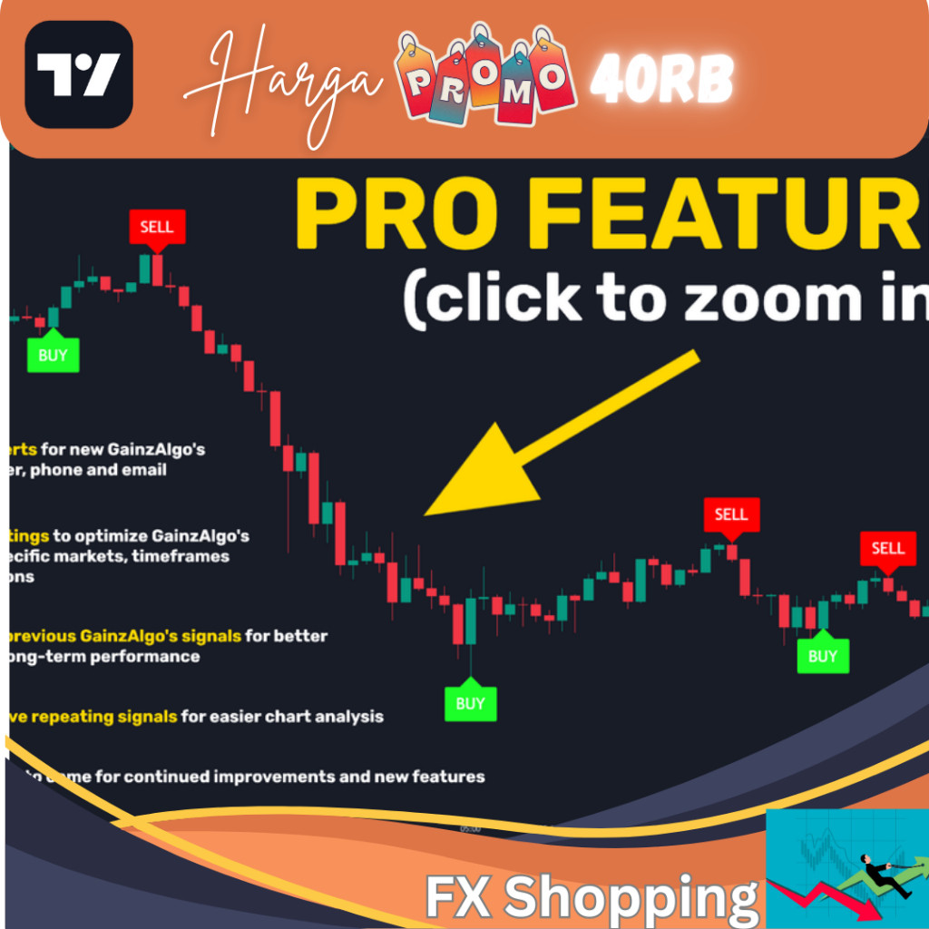 GainzAlgo Pro Indikator Premium TradingView untuk Fx Stocks dan Crypto