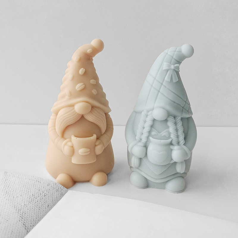 

Homemade Candle Dwarf Plaster Pendant Mold DIY Handmade Soap Soap Mold Aromatherapy Candle Mold