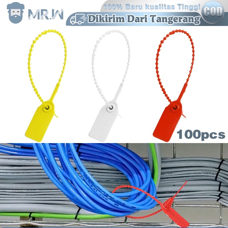 

COD 100pcs Security Seal 25cm Segel Koper Segel Locis Security Seal Locis Satu Kunci HOTT