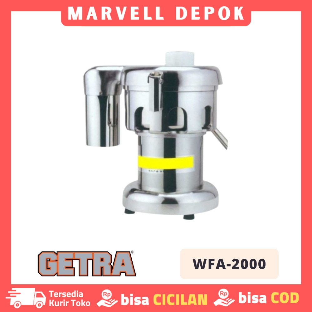 JUICER EXTRACTOR GETRA WFA-2000 MESIN PEMISAH SARI BUAH DENGAN AMPAS