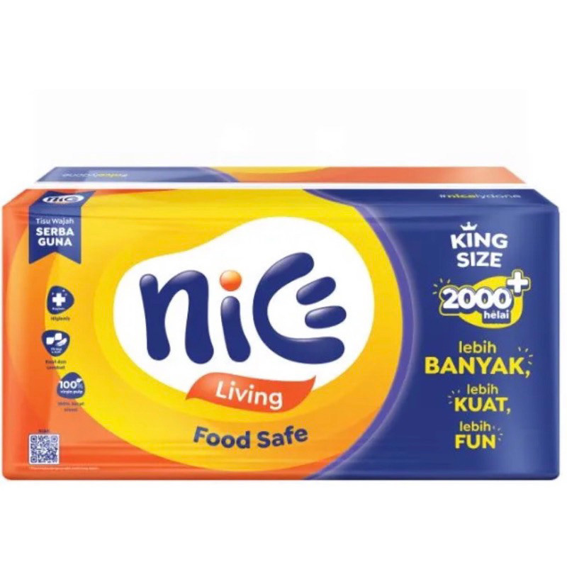 Tissue Nice 1000 Gram 2ply | Tissue Wajah Merk Nice