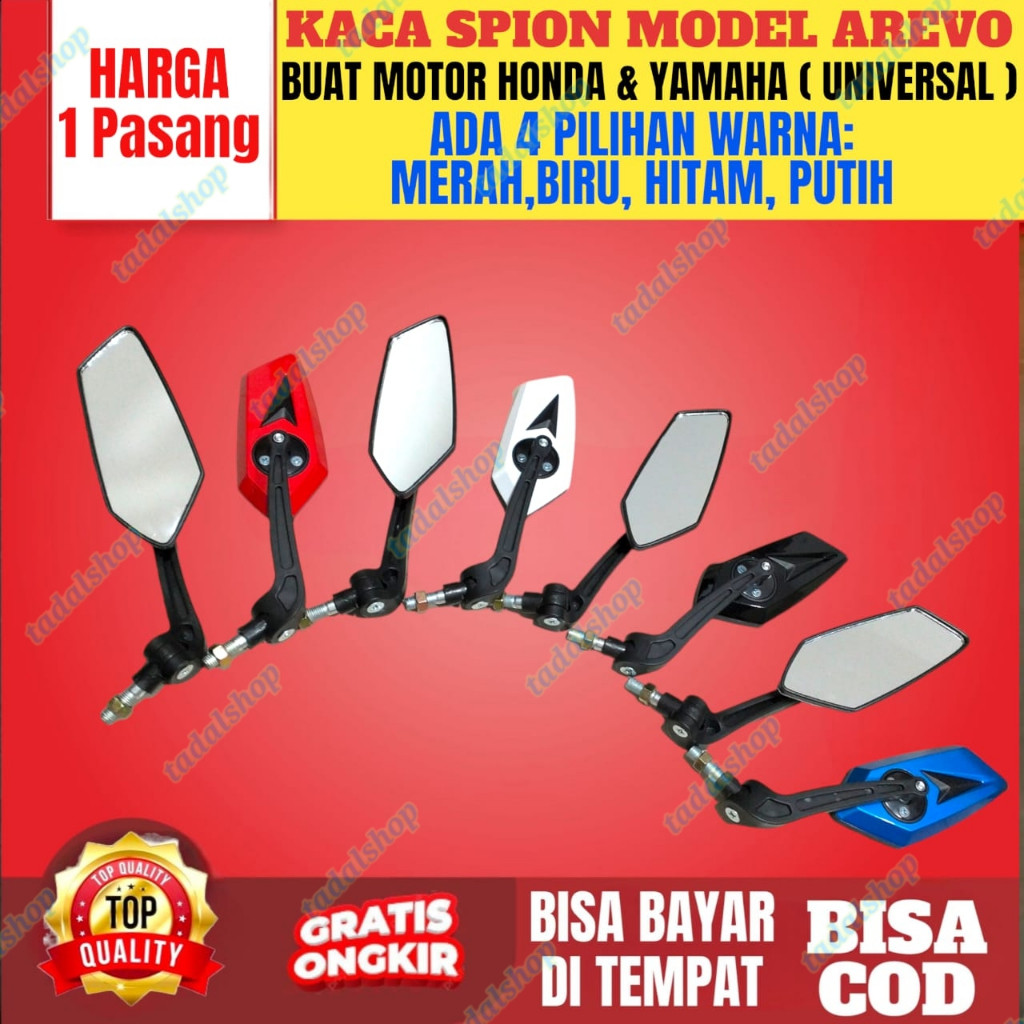Kaca Spion Arevo Kaca Spion Universal Spion Universal Spion Motor Spion Motor Beat