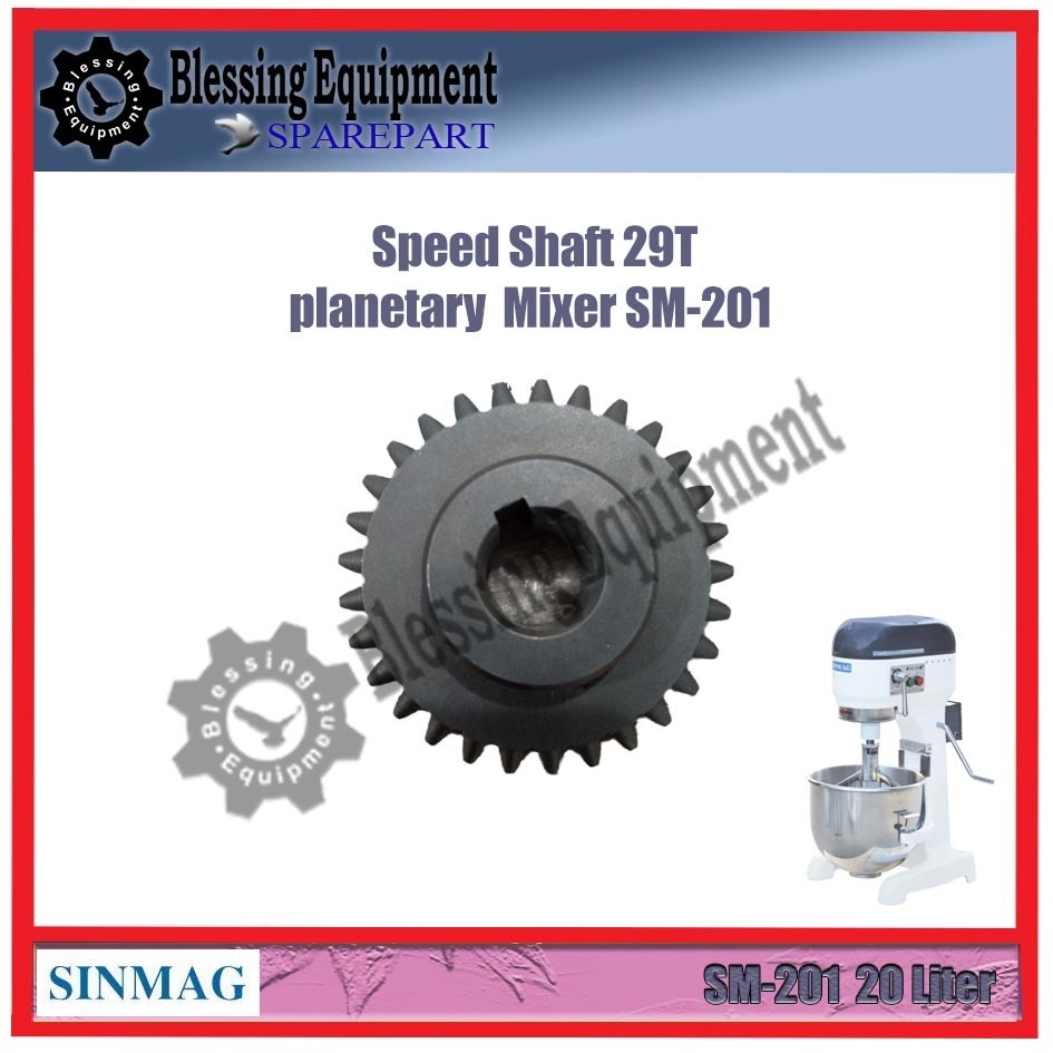 SM-201 Sparepart Third Speed Gear Mixer Sinmag