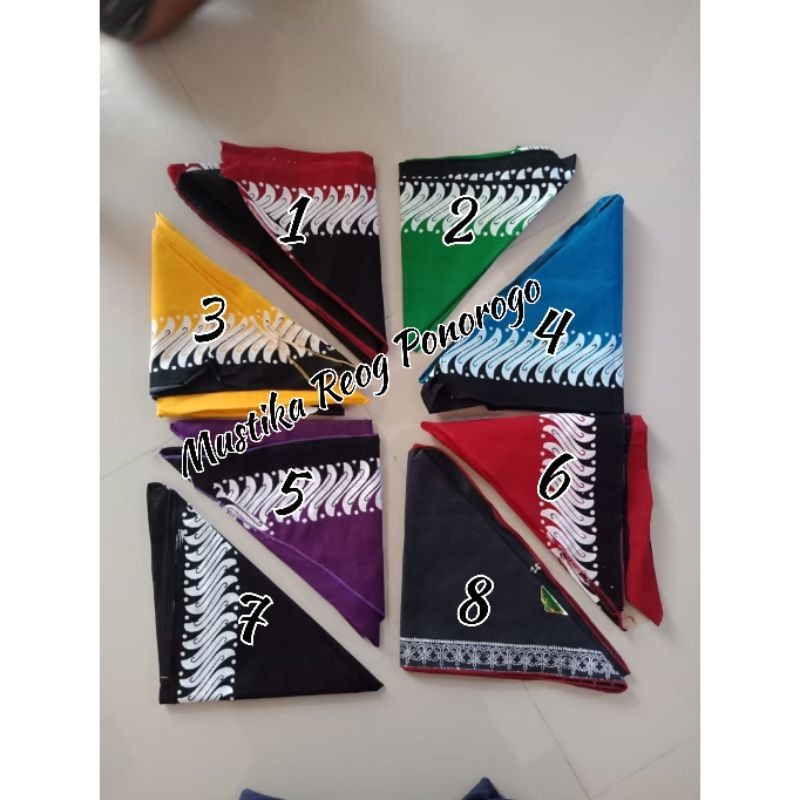 Udeng/udeng jaranan/udeng jatilan/iket/udeng segi tiga