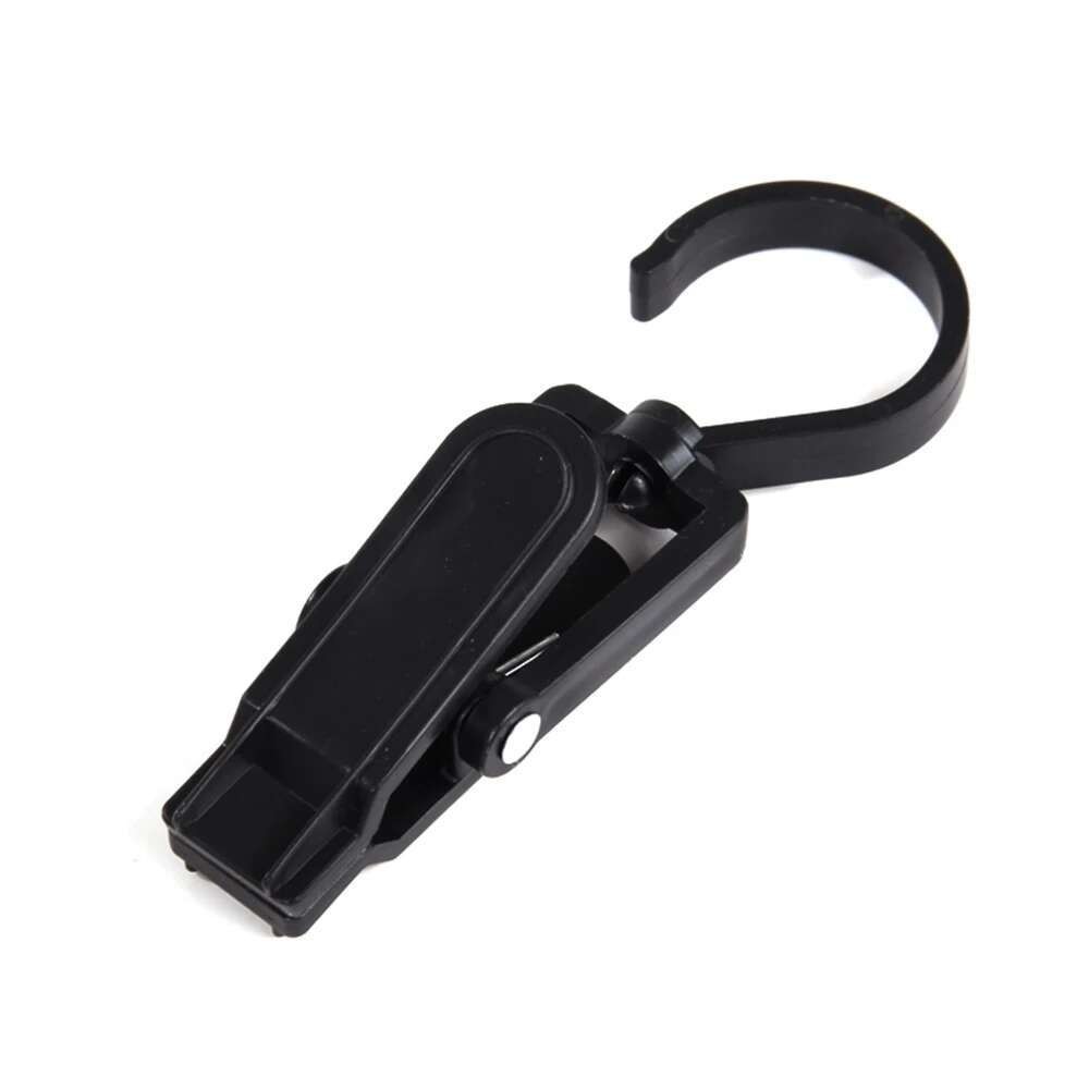 

10pcs Plastic Clear-matte Pop Sign Paper Display Clamp Holders Clips Rotatable Ring By Strong Grip Hanging Products Comoddity