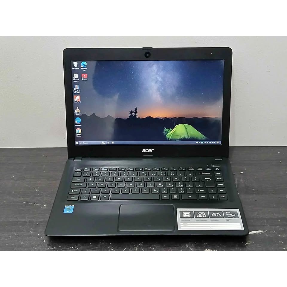 Laptop ACER ONE Z1402 CORE i3-5005U / RAM 8GB SSD 512GB / 14"INCH WINDOWS 10