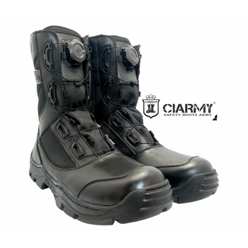 JAMIN MURAH Sepatu Boots PDL Ciarmy Tali Putar type- C-105(BISA LANGSUNG ORDER)