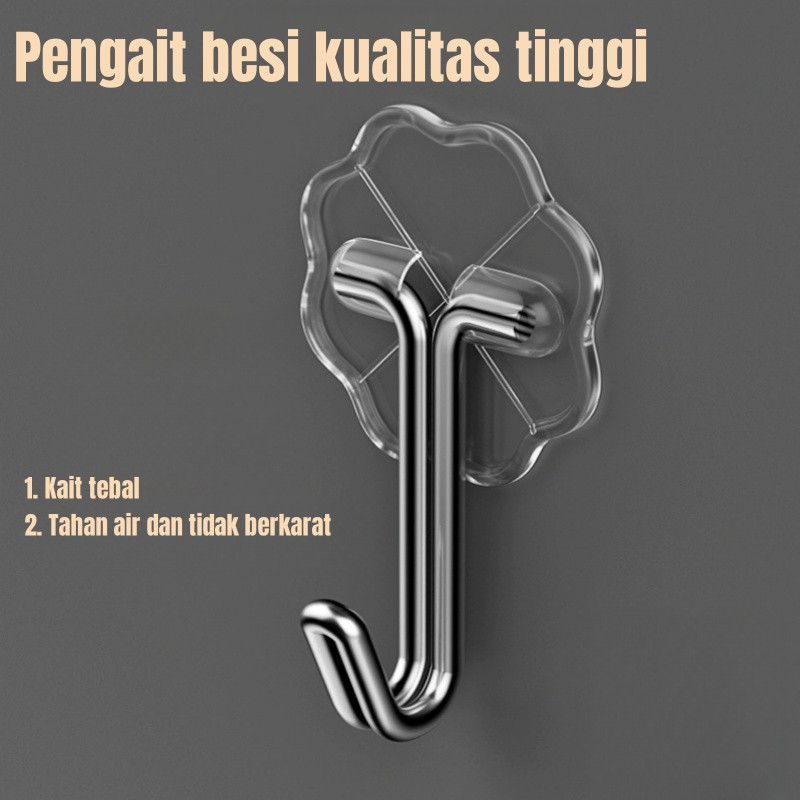 Gantungan Baju Tempel Super Kuat / Gantungan Tempel Dinding